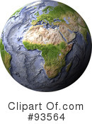 Globe Clipart #93564 by Michael Schmeling