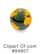 Globe Clipart #94807 by chrisroll