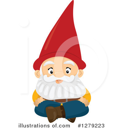 Royalty-Free (RF) Gnome Clipart Illustration by BNP Design Studio - Stock Sample #1279223