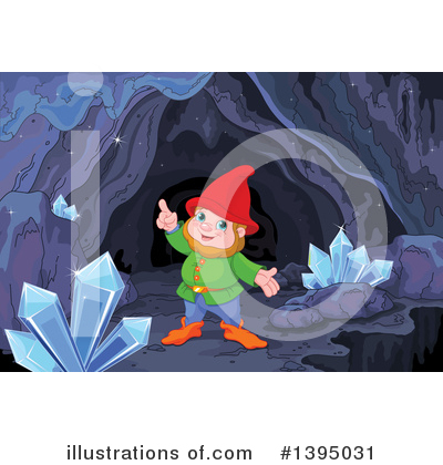 Royalty-Free (RF) Gnome Clipart Illustration by Pushkin - Stock Sample #1395031
