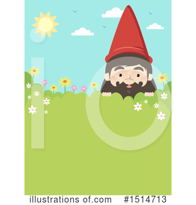 Royalty-Free (RF) Gnome Clipart Illustration by BNP Design Studio - Stock Sample #1514713