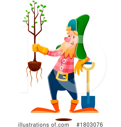Planting Clipart #1803076 by Vector Tradition SM