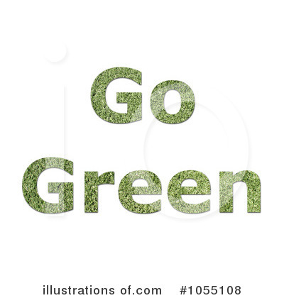 Royalty-Free (RF) Go Green Clipart Illustration by oboy - Stock Sample #1055108