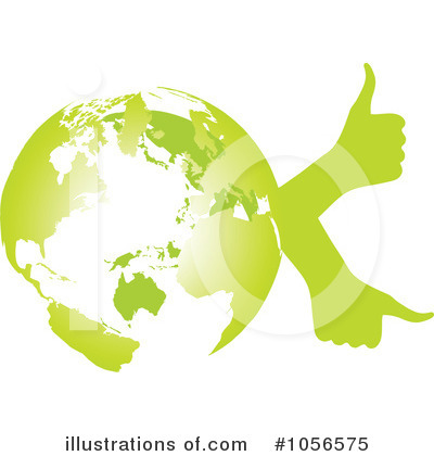 Royalty-Free (RF) Go Green Clipart Illustration by Andrei Marincas - Stock Sample #1056575
