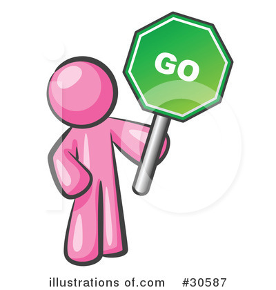 Go Sign Clipart #30587 by Leo Blanchette