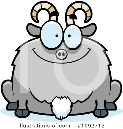 Royalty-Free (RF) Goat Clipart Illustration by Cory Thoman - Stock Sample #1092712