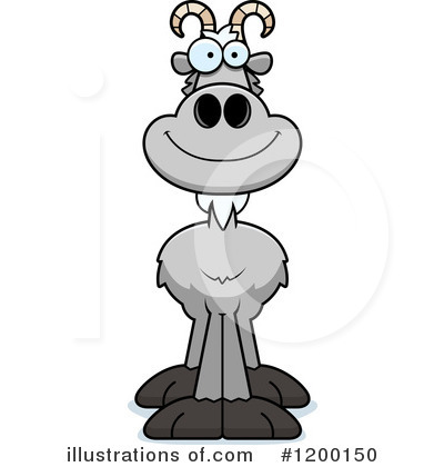Royalty-Free (RF) Goat Clipart Illustration by Cory Thoman - Stock Sample #1200150