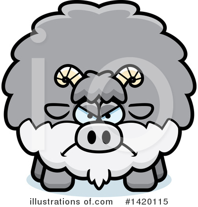 Royalty-Free (RF) Goat Clipart Illustration by Cory Thoman - Stock Sample #1420115