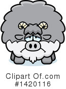 Goat Clipart #1420116 by Cory Thoman