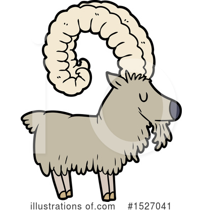 Royalty-Free (RF) Goat Clipart Illustration by lineartestpilot - Stock Sample #1527041