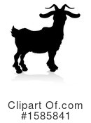 Goat Clipart #1585841 by AtStockIllustration