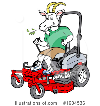 Royalty-Free (RF) Goat Clipart Illustration by LaffToon - Stock Sample #1604536