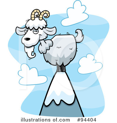 Royalty-Free (RF) Goat Clipart Illustration by Cory Thoman - Stock Sample #94404