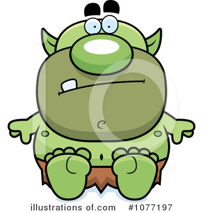 Royalty-Free (RF) Goblin Clipart Illustration by Cory Thoman - Stock Sample #1077197