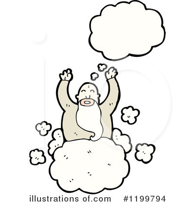 Royalty-Free (RF) God Clipart Illustration by lineartestpilot - Stock Sample #1199794