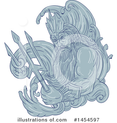 Royalty-Free (RF) God Clipart Illustration by patrimonio - Stock Sample #1454597