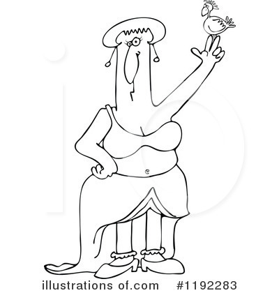 Royalty-Free (RF) Goddess Clipart Illustration by djart - Stock Sample #1192283