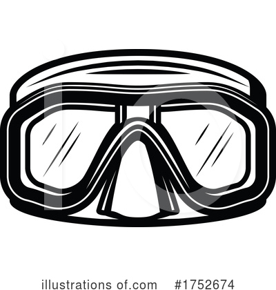 Royalty-Free (RF) Goggles Clipart Illustration by Vector Tradition SM - Stock Sample #1752674