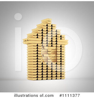 Gold Bars Clipart #1111377 by Mopic
