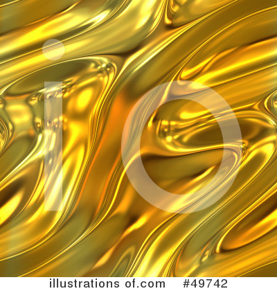 Royalty-Free (RF) Gold Clipart Illustration by Arena Creative - Stock Sample #49742