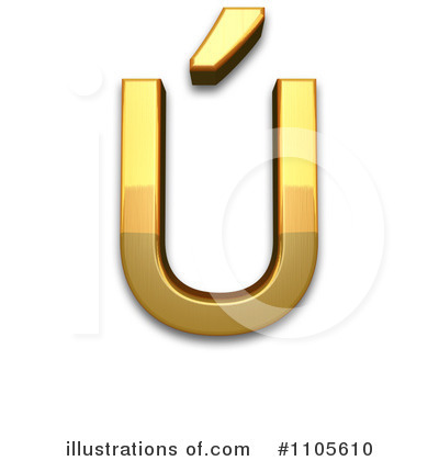 Royalty-Free (RF) Gold Design Element Clipart Illustration by Leo Blanchette - Stock Sample #1105610