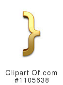 Gold Design Element Clipart #1105638 by Leo Blanchette