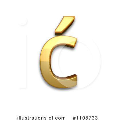 Royalty-Free (RF) Gold Design Elements Clipart Illustration by Leo Blanchette - Stock Sample #1105733