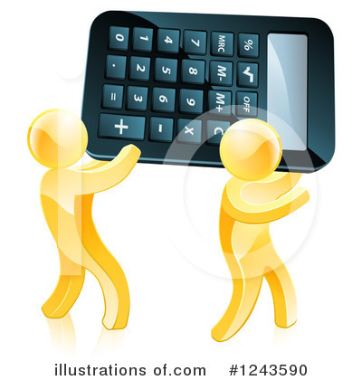Accountant Clipart #1243590 by AtStockIllustration