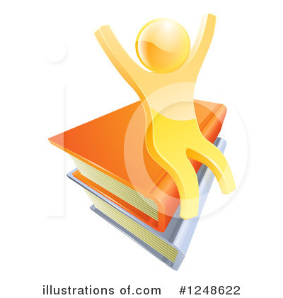 Book Clipart #1248622 by AtStockIllustration