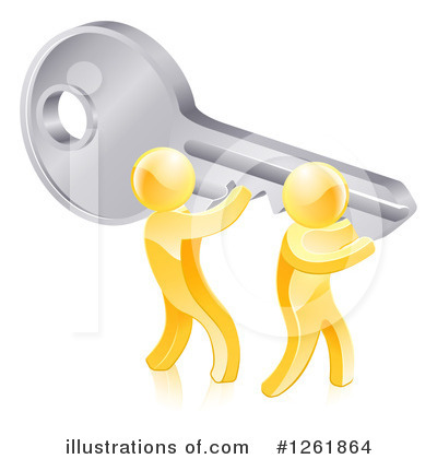 Keys Clipart #1261864 by AtStockIllustration