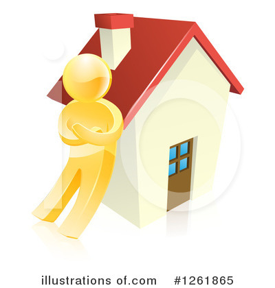 Roof Clipart #1261865 by AtStockIllustration