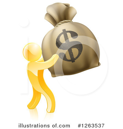 Dollar Clipart #1263537 by AtStockIllustration