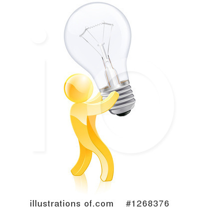 Lightbulb Clipart #1268376 by AtStockIllustration