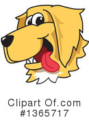 Golden Retriever Clipart #1365717 by Mascot Junction