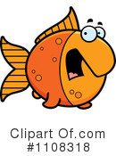 Goldfish Clipart #1108318 by Cory Thoman