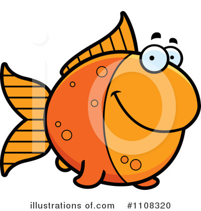Goldfish Clipart #1108320 by Cory Thoman