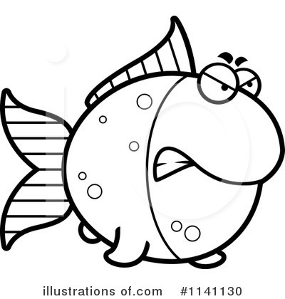 Royalty-Free (RF) Goldfish Clipart Illustration by Cory Thoman - Stock Sample #1141130
