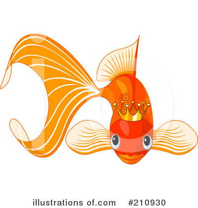 Goldfish Clipart #210930 by Pushkin