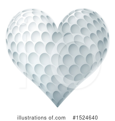 Royalty-Free (RF) Golf Ball Clipart Illustration by AtStockIllustration - Stock Sample #1524640