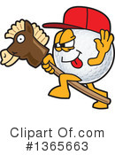 Golf Ball Sports Mascot Clipart #1365663 by Mascot Junction