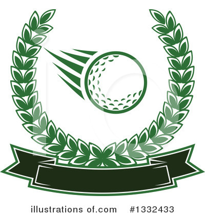Golfing Clipart #1332433 by Vector Tradition SM