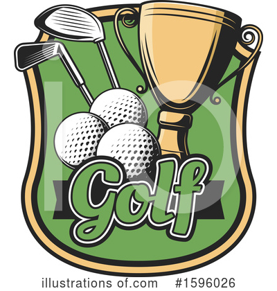 Royalty-Free (RF) Golf Clipart Illustration by Vector Tradition SM - Stock Sample #1596026