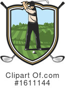 Golf Clipart #1611144 by Vector Tradition SM