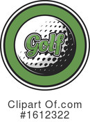 Golf Clipart #1612322 by Vector Tradition SM