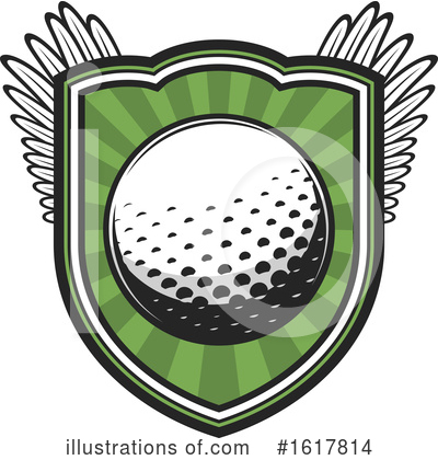 Golfing Clipart #1617814 by Vector Tradition SM