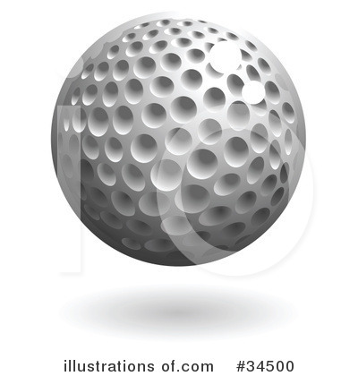 Golfing Clipart #34500 by AtStockIllustration