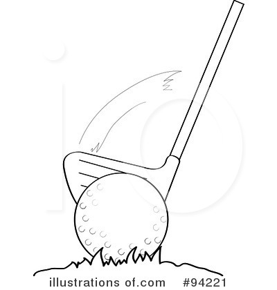 Royalty-Free (RF) Golf Clipart Illustration by Pams Clipart - Stock Sample #94221