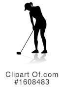 Golfer Clipart #1608483 by AtStockIllustration