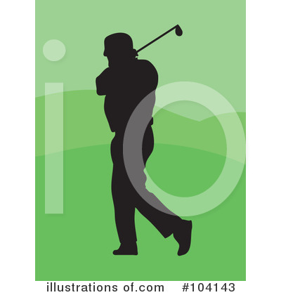 Royalty-Free (RF) Golfing Clipart Illustration by Prawny - Stock Sample #104143