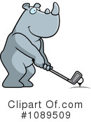 Golfing Clipart #1089509 by Cory Thoman